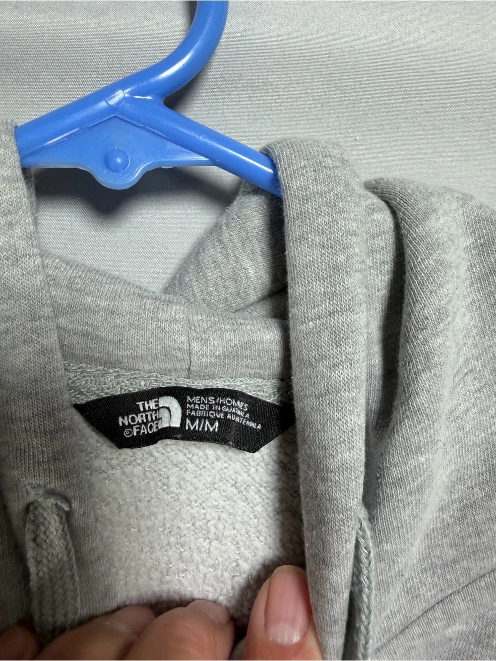 The North Face Hoodie Mens Medium Grey Half Dome Pullover Sweatshirt Fleece M